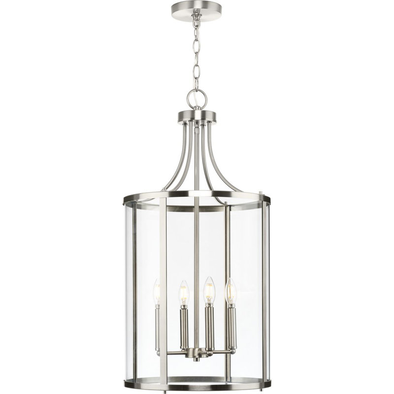 Hejan 4 - Light Lantern Pendant, Brushed Nickel