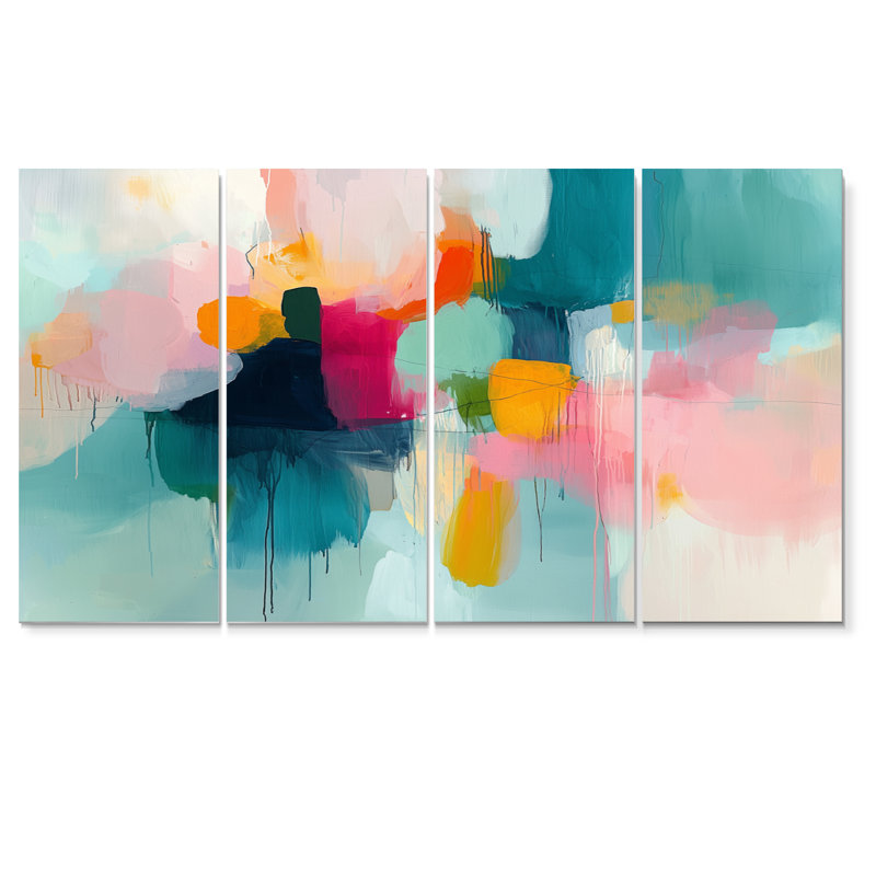 Coughran - ensemble d'art mural minimalisme, H 32 po x l 64 po