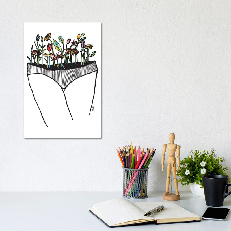 My Garden by Ninhol - Wrapped Canvas Gallery-Wrapped Canvas Giclée, 20.32 cm H x 30.48 cm W