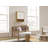 Bathroom Wall Cabinet With Double - Door, Bottom Shelf, Wavy - Patterned Doors, Adjustable Inner Shelf, Easy Installation, White Or Natural Wood