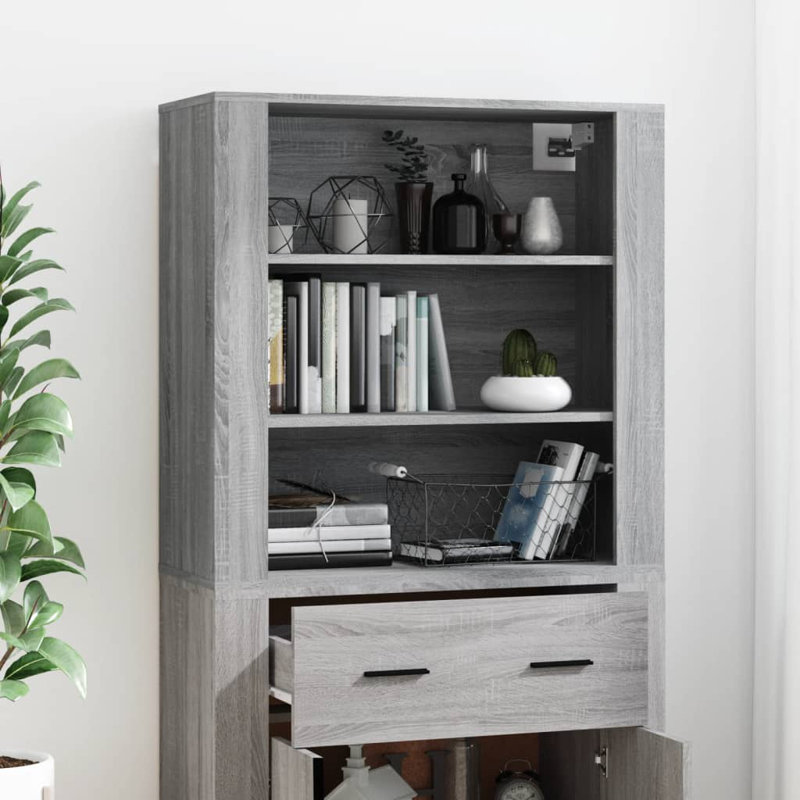 Lashema 33cm Sideboard, Grey Sonoma