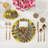 Pheasant Feathers Cotton Sateen Dinner Napkins-124988636