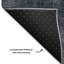 Tapis abstrait lavable à la machine de qualité supérieure AMF1980-1255243127