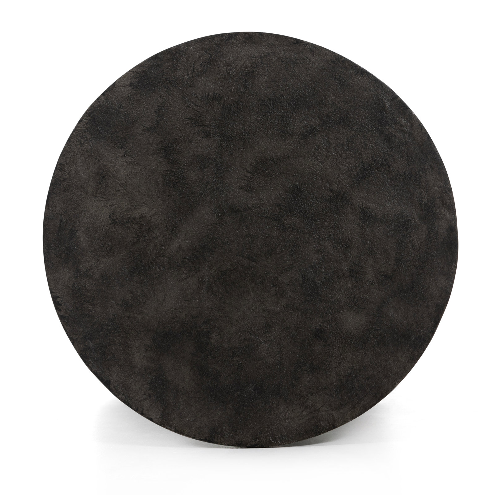 End Table, Raw Black