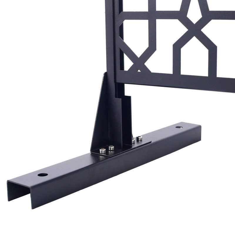 Écran d'intimité pour l'extérieur et l'intérieur, Noir