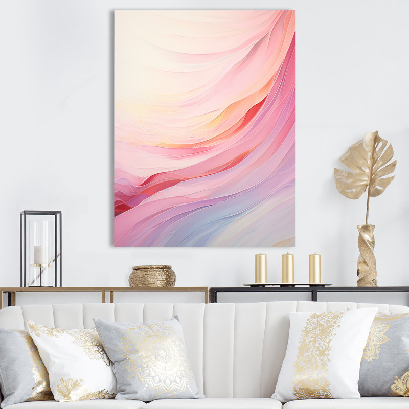 «Ephemeral Rainbow Fantasy Arc I» sur toile, Toile tendue, H 40 po x l 30 po x P 1,5 po