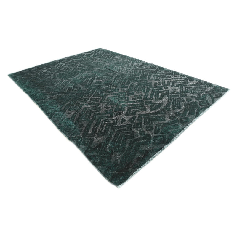 Iniguez Hunter Green Rug
