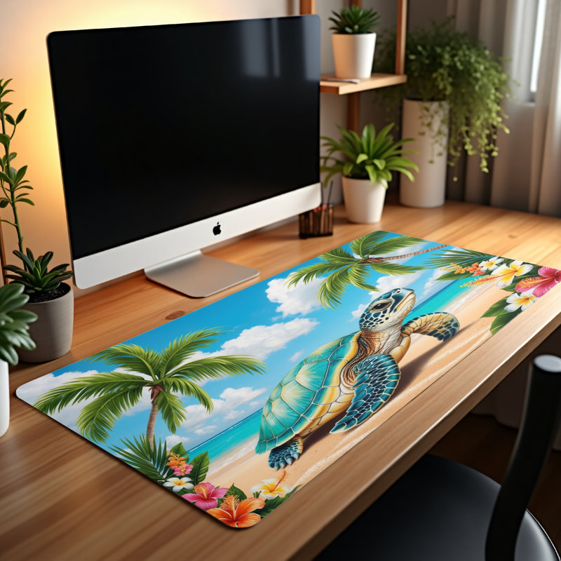 Polyester Desk Pad, 23.6x13.8