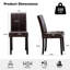 Chaises de salle à manger rembourrées Mordern Design-1024523225
