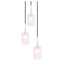 Suspension cylindrique en grappe 3 lumières Herr-258837815-258837813