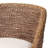 Bali & Pari Jasper Seagrass Bar Stool With Mahogany Wood Frame - Coastal Seating With Woven Wingback And Cushioned Seat For Bar Island Or Lounge, Brown Wash-631833196