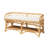 Cahl Rattan Bench