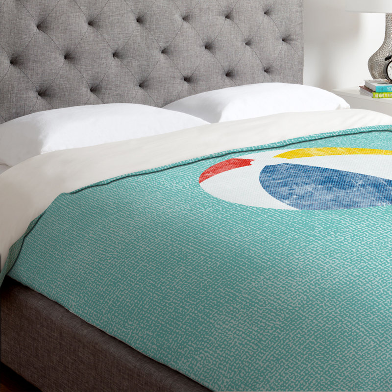Nick Nelson Modern & Contemporary Duvet Cover, Queen, Luxe