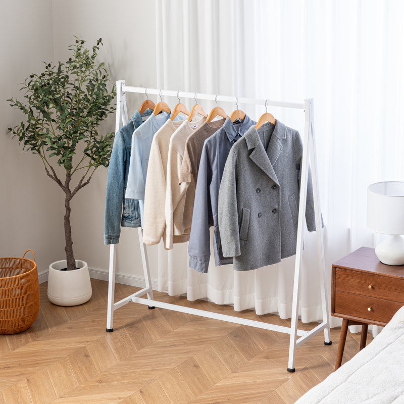 A-Frame Metal Freestandign Clothes Storage Rack