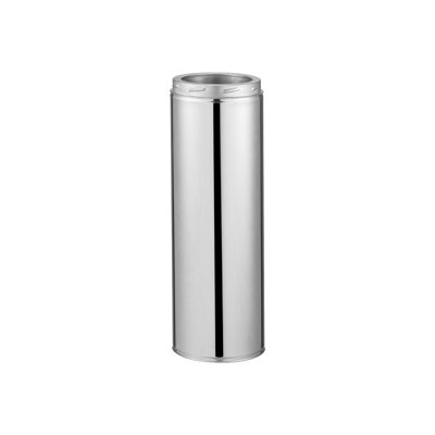 Double Wall Chimney Pipe Stainless Steel Stove Venting Pipe