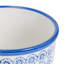 Nicola Spring - Hand-Printed Plant Pots - Navy - Set of 2