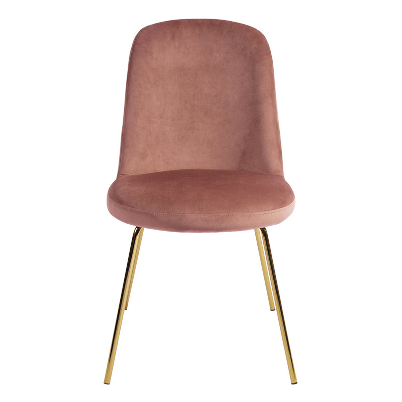 Kent 48cm H Upholstered Side Chair, Rose
