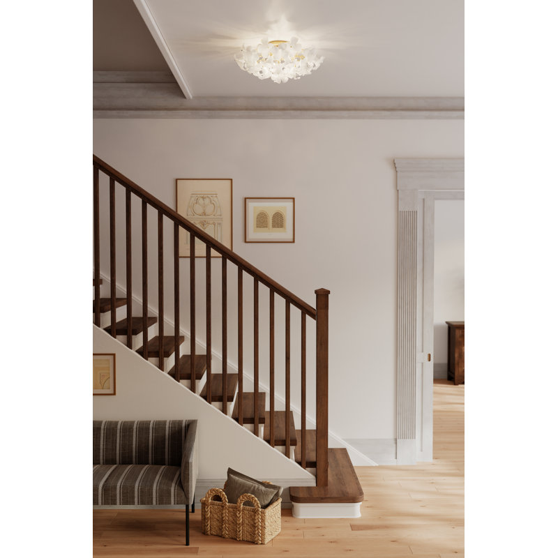 Plafonnier semi-encastré 5 lumières 25,25 po Bloome