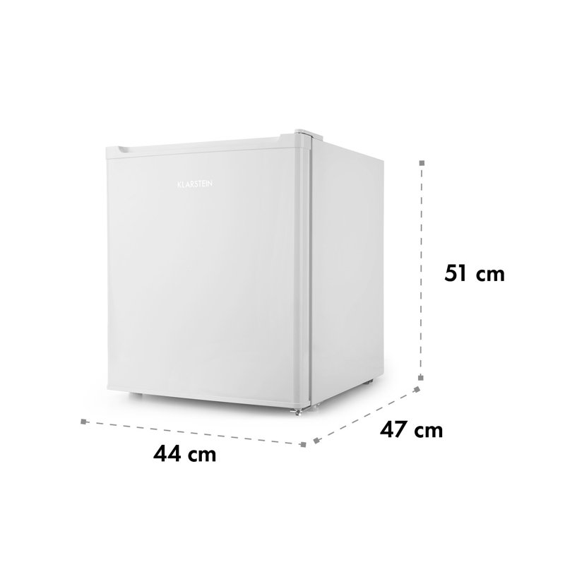 Klarstein 41m³ L Freestanding Mini Fridge, White