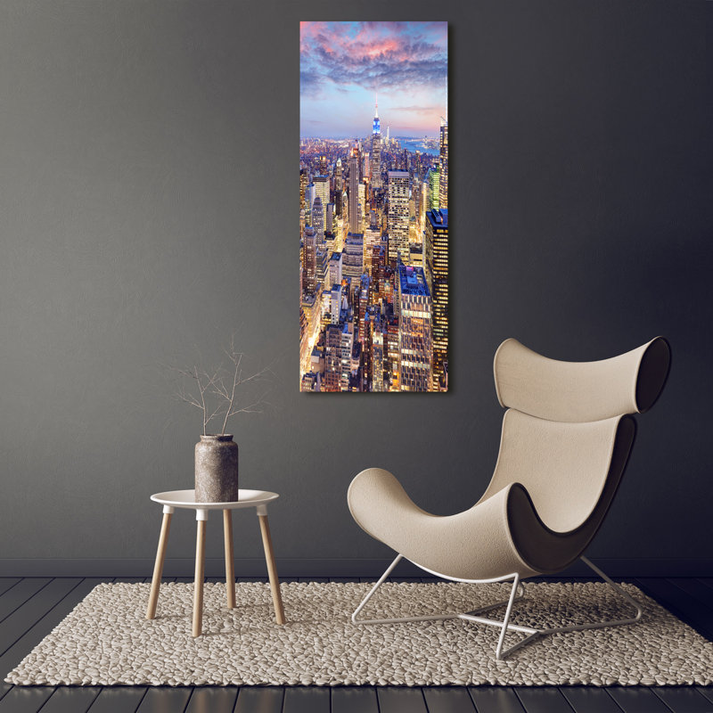 New York - Wrapped Canvas Print