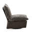 Fauteuil à bascule pivotant en chenille gris foncé pour fauteuil de détente pivotant à 360 degrés-703450832