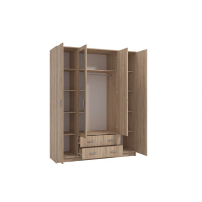 Beunca Manufactured Wood Wardrobe