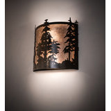 Tall Pines 2 - Light Flush Mounted Sconce