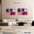 Borges US And Texas Flag-107719290