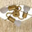 3 - Light 16.6” Dimmable Hand-Woven Drum Chandelier