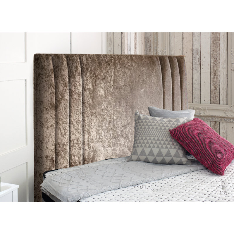 Wetzel Upholstered Headboard, Super King (6'), Brown