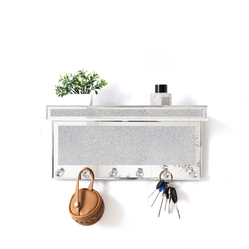 Highvale Handmade Wall Key Hook with Mirror
