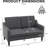Sinya Upholstered 53.5'' Loveseat-665516838