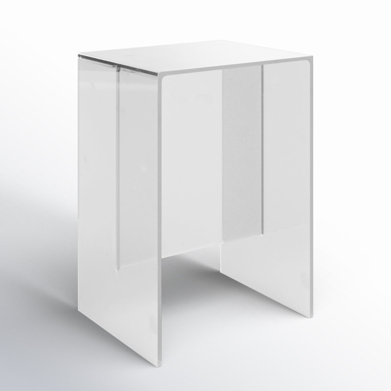 Max Beam End Table, Crystal