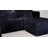 92.4" Boneless Couch, Cloud Couch Sectional, Corduroy Sofa For Living Room, U Shaped Modular Sofa With Chaise, No Assembly Left Bro.with 1 Ottomans-90571250-90571248