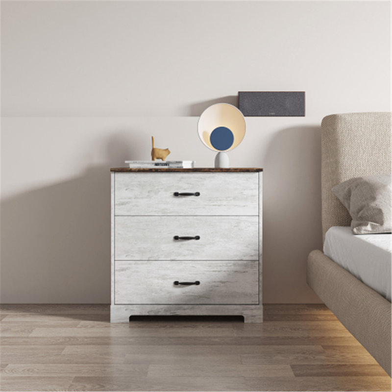 Commode décorative 3 tiroirs Emmasue