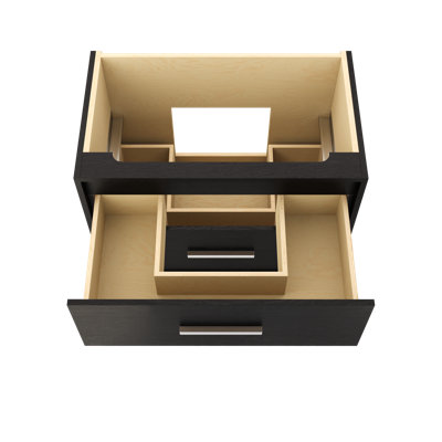 Rift White Oak Two-Drawer Single Bath Vanity