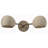 Mangassa 2-Light Armed Sconce
