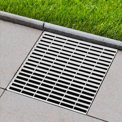 Outdoor Drain Cover For Driveway(23.62*23.62*1.18 Inch)