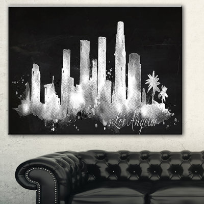 " Los Angeles Dark Silhouette "