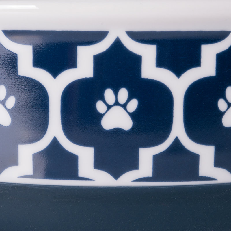 Bol pour animal de compagnie, Bleu nautique