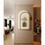 Décoration murale arche en métal crème-955332493