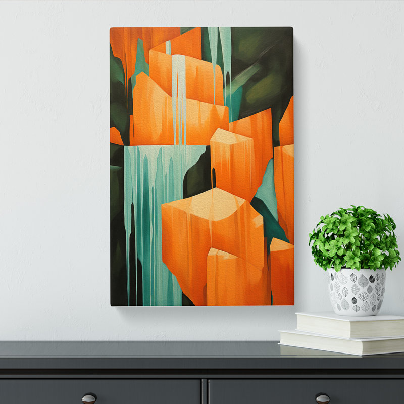 Waterfall Abstract No.2 - Print, 60cm H x 40cm W x 3cm D