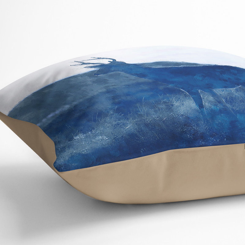 Square Throw Cushion, 40cm H x 40cm W x 15cm D, Stone