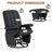 360°Swivel Glider Rocking Recliner Chair With Ottoman-474788387