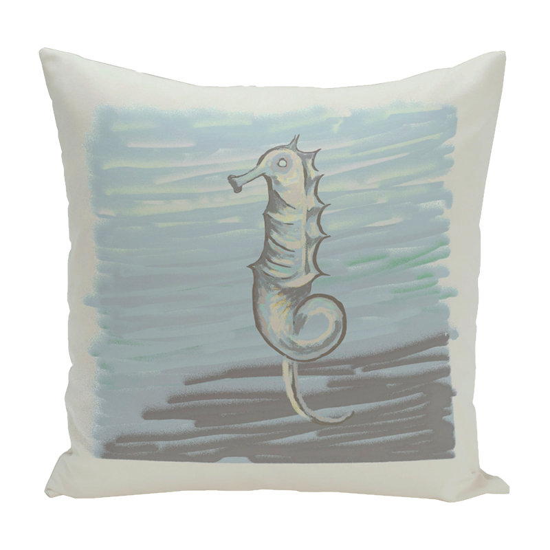 Housse et insert de coussin extérieur d'extérieur, Gris, H 16 po x l 16 po