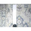 1'10"x3' Linen White Wool Faded Out White Peshawar Samarkand Design Hand Knotted Mat Rug C35220B730784393B9D39DB7054276F2