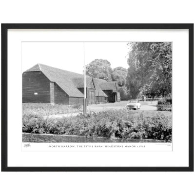 North Harrow, The Tithe Barn, Headstone Manor C1965 by Francis Frith - Single Picture Frame Print