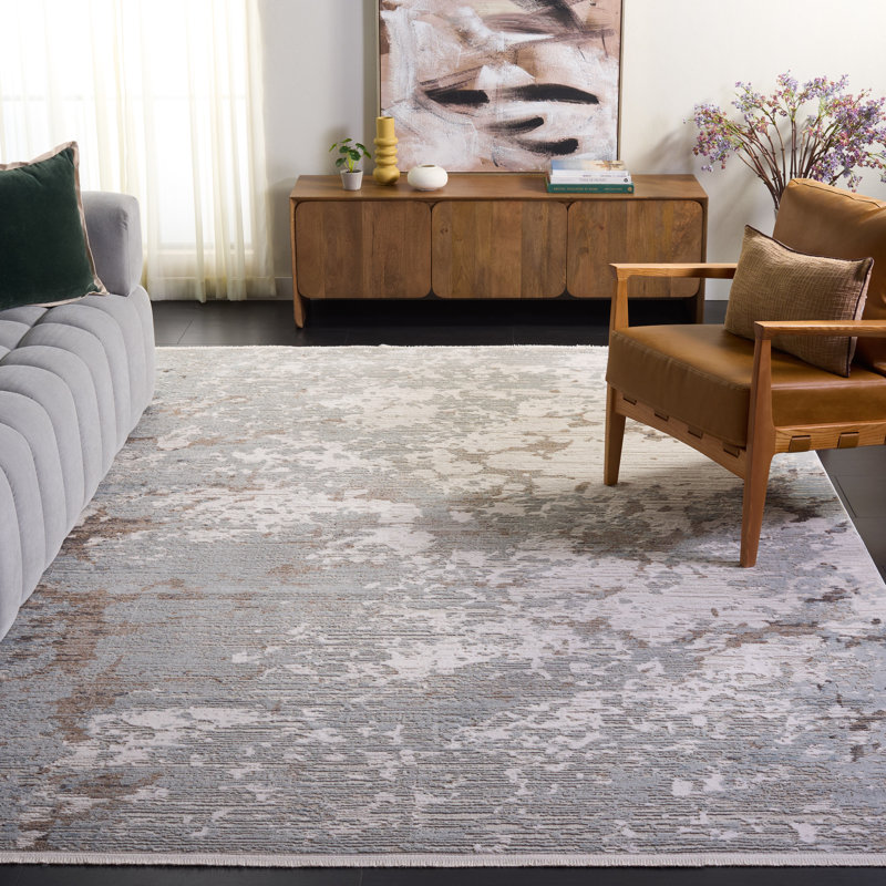 Tapis abstrait Platinum Performance, Rectangle 8 pi x 10 pi