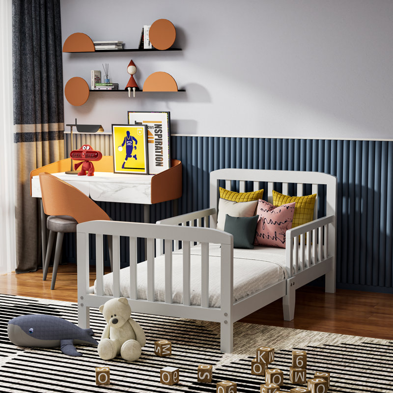 Hinman Kids Toddler Bed Toddler Beds, White