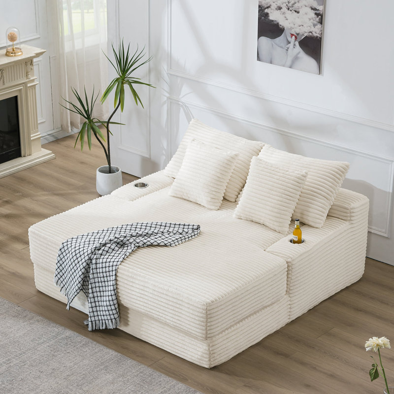 Burdell 8080 Sofa, 32.7" H x 78.7" W x 39.4" D